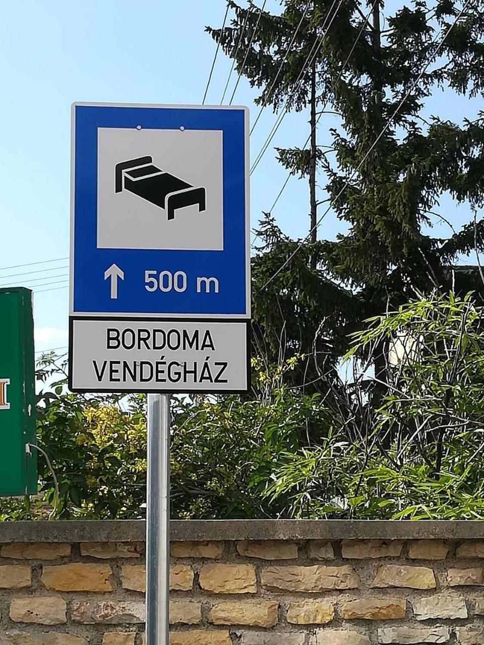 Bordoma Falusi Vendeghaz Balatonszolos Exterior photo